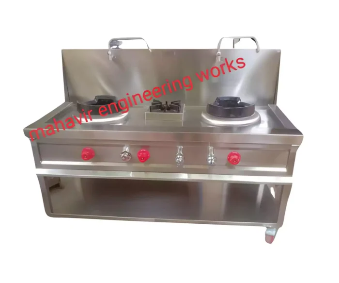 Three Burner Chinese Gas Range Manufacturers In Mumbai