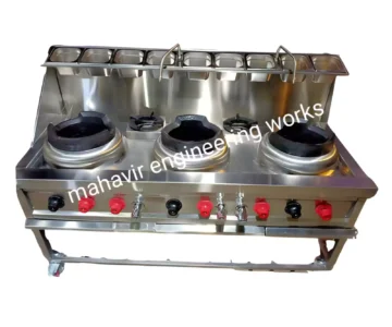 Commercial Five Burner Gas Range Manufacturers In Mumbai Mahavir Kitchen Commercial Five Burner Gas Range Manufacturers In Mumbai