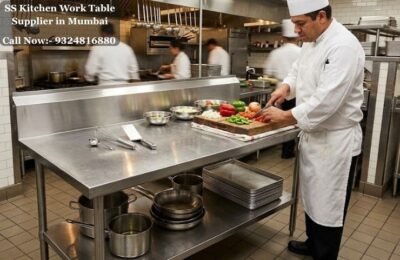 SS Kitchen Work Table Supplier in Mumbai