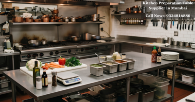 Kitchen Preparation Table Supplier in Mumbai