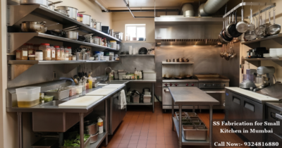 SS Fabrication for Small Kitchen in Mumbai