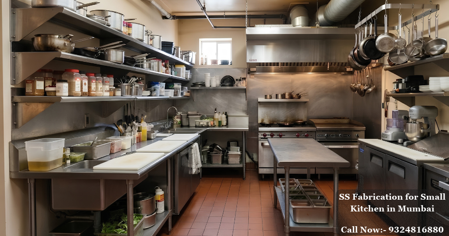 SS Fabrication for Small Kitchen in Mumbai