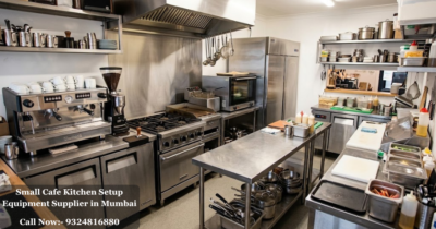 Small Cafe Kitchen Setup Equipment Supplier in Mumbai